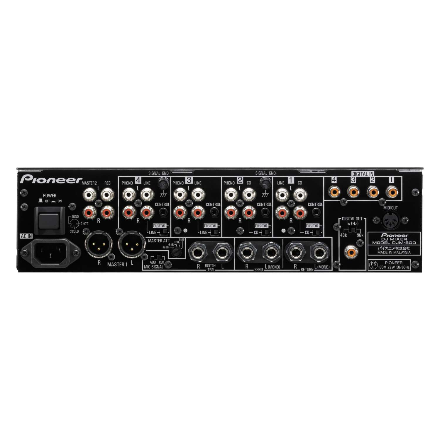 販売品パイオニア pioneer DJM-800 DJミキサー DJミキサー