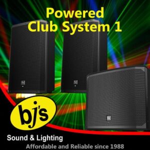 BJs Sound & Lighting Hire - Powered Club System 1 500px