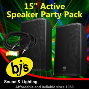 BJs Sound & Lighting Hire - 15inch active Party Pack 500px