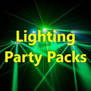 BJs Sound & Lighting Hire - Lighting Party Packs 500px