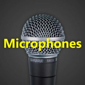 BJs Sound & Lighting Hire - Microphones 500px