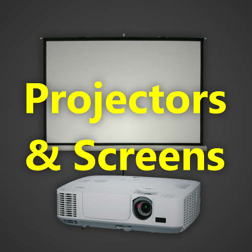 Projectors & Screens BJs Sound & Lighting Hire