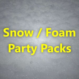 BJs Sound & Lighting Hire - Snow Foam Party Packs 500px