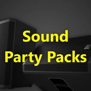 BJs Sound & Lighting Hire - Sound Party Packs 500px