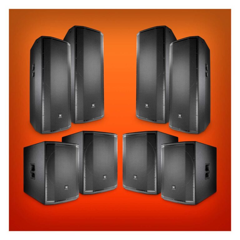 BJs Sound & Lighting Hire - PRX Monster Active Speaker Pack bjs web