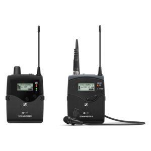BJs Sound & Lighting Hire - Sennheiser Wireless EW100 Camera Kit with Beltpack Transmitter ME2 Lapel bjs web