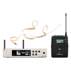BJs Sound & Lighting Hire - Sennheiser Wireless EW100 Headset Kit with Rode HS2PL Headset bjs web