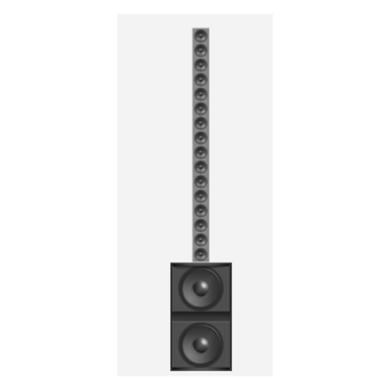 Acoustic Technologies TLA 1.4 Powered Line Array System 1200w RMS | BJs ...