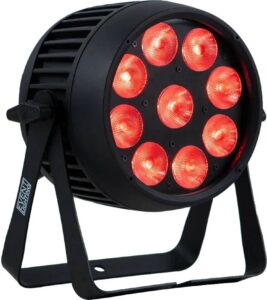Event Lighting Outdoor Battery Par 9x12w RGBWAU (PAR9X12BH-IP)