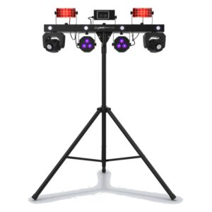Chauvet DJ – Gig Bar Move + ILS – All-In-One Effect / Moving Head Light w/stand