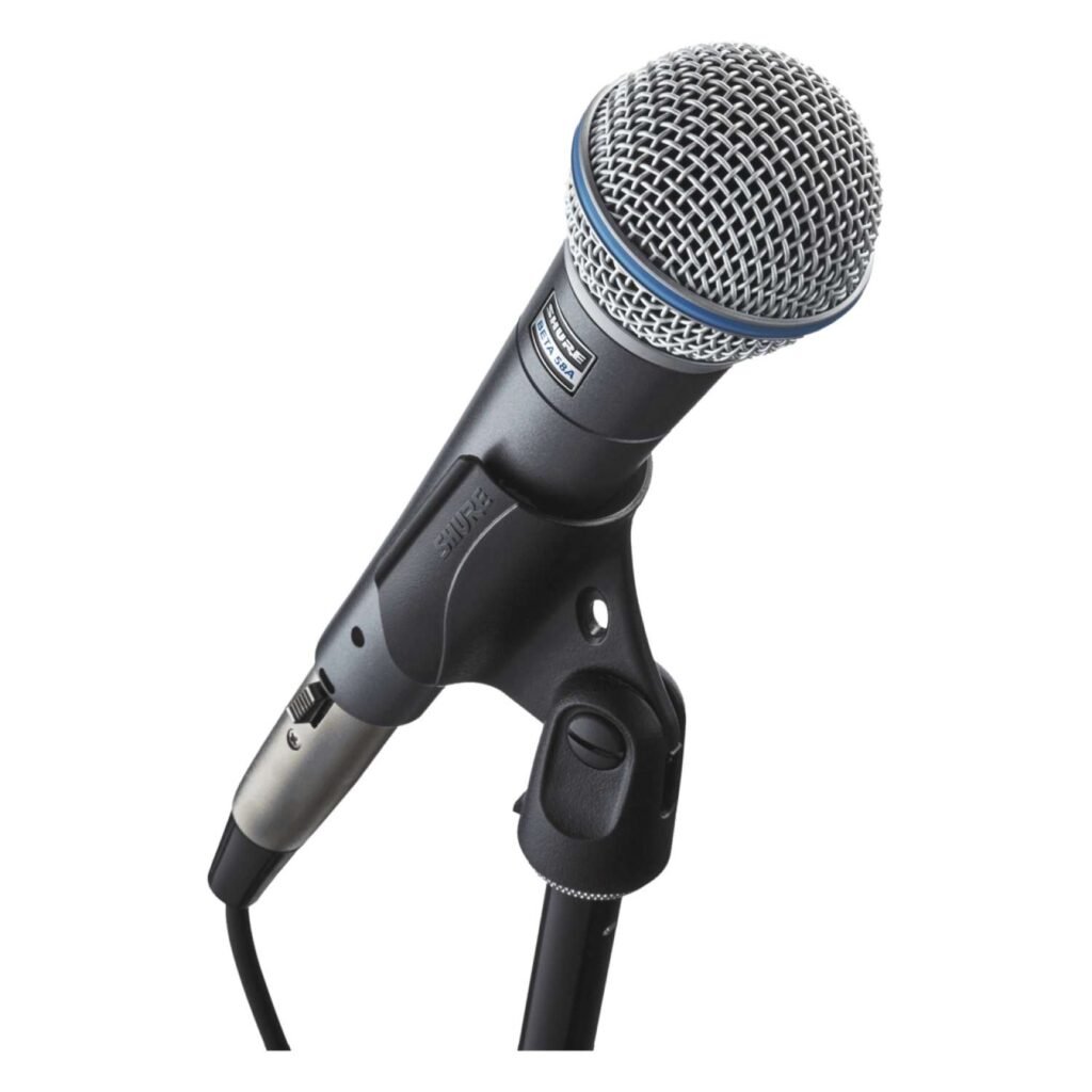 Shure BETA58A Vocal SuperCardioid Dynamic Microphone BJs Sound & Lighting