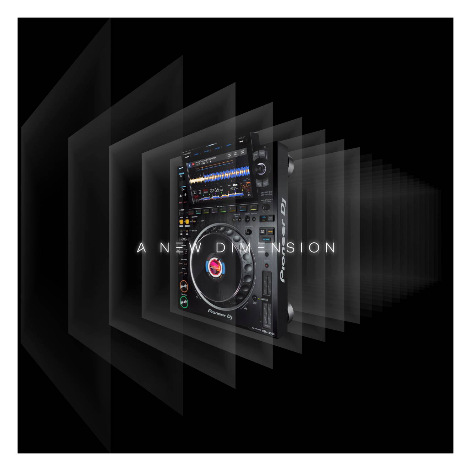 Pioneer CDJ3000 Pro DJ Media Player (Black) BJs Sound & Lighting