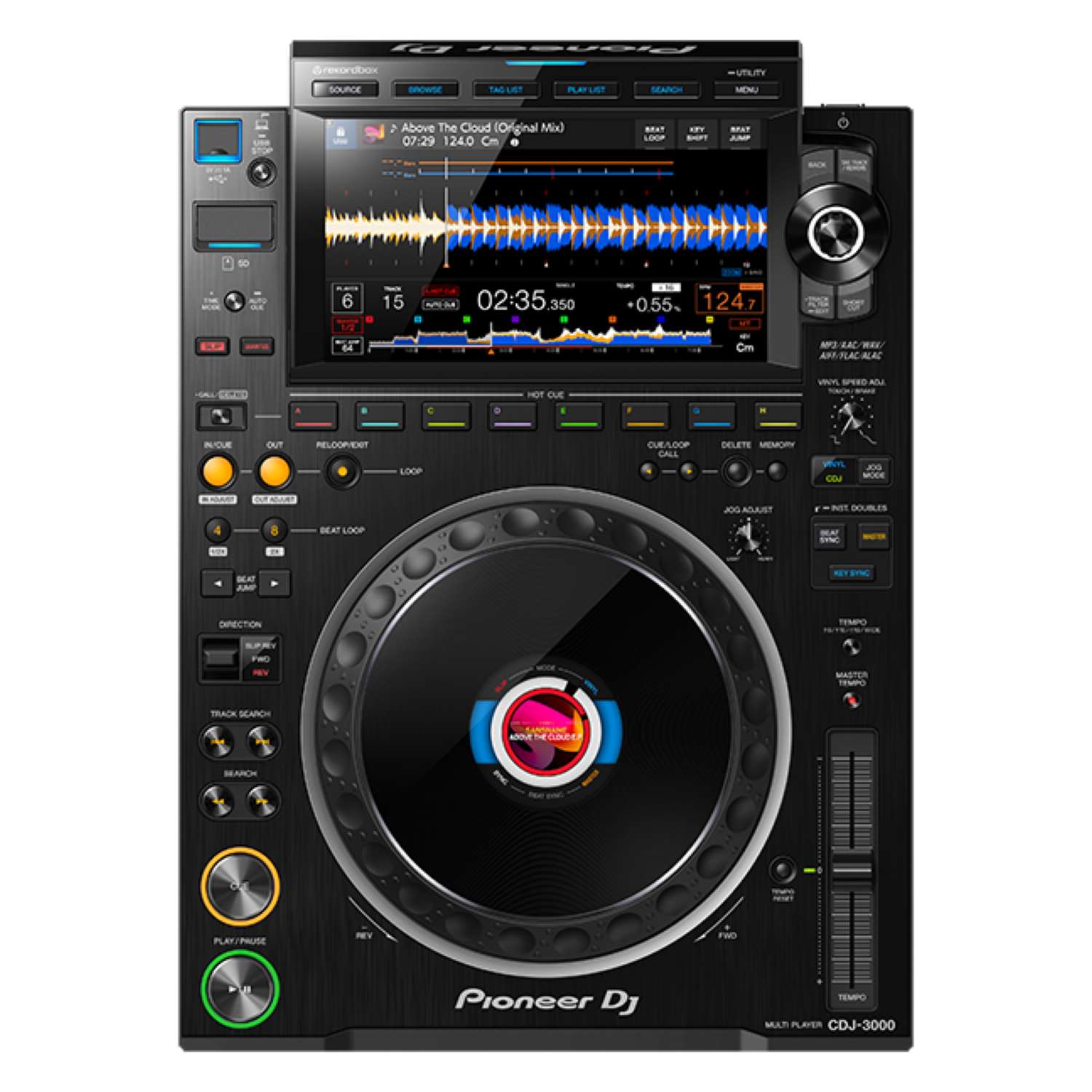 Pioneer CDJ-3000 Pro DJ Media Player (Black) | BJs Sound & Lighting