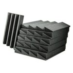 AVE ISOWEDGE Acoustic Foam Wedge Charcoal 10 Pack (400 x 400mm)
