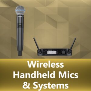 BJs Sound & Lighting - 0110 Wireless Handheld Mics Systems bjs web